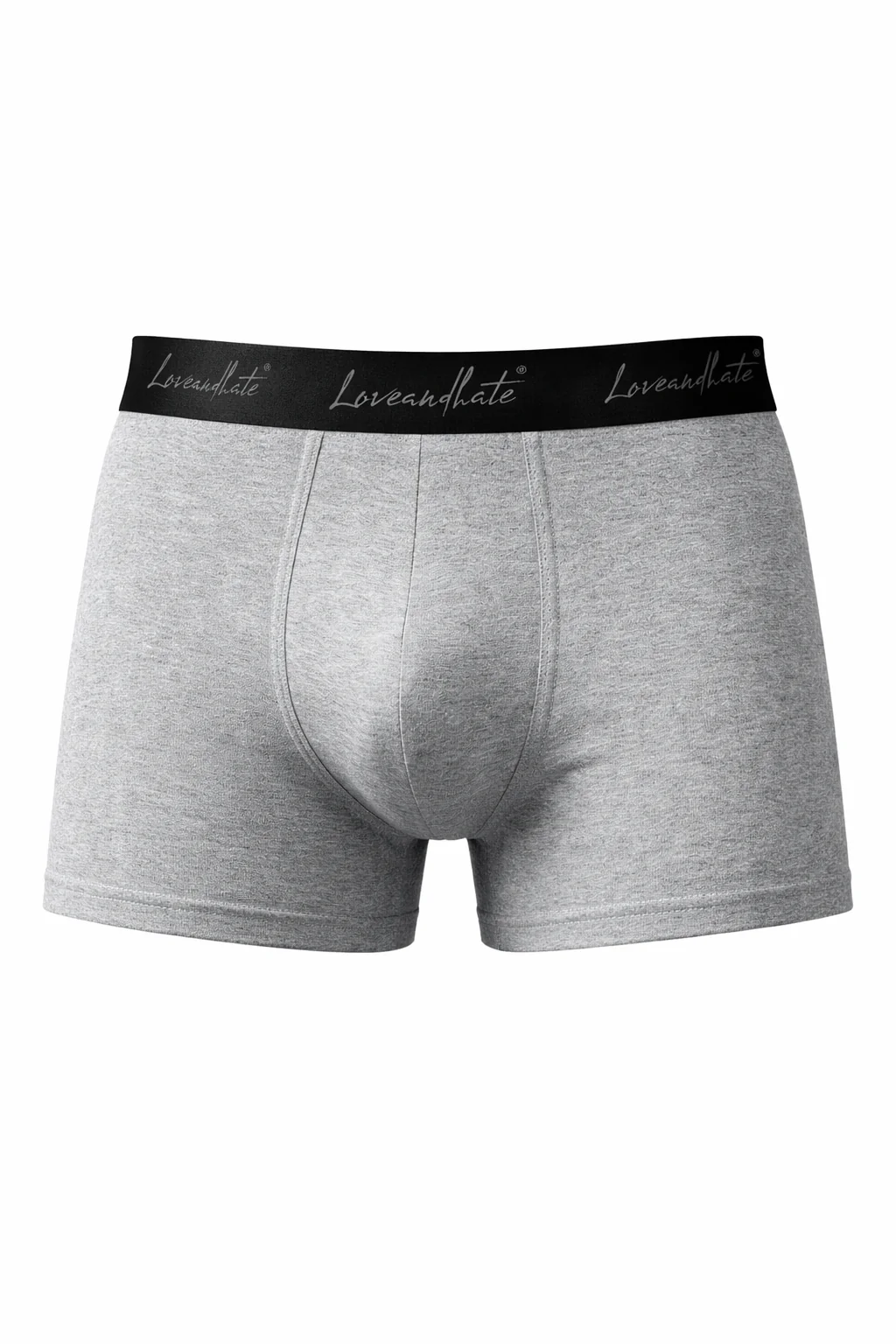 Szare męskie bokserki Grey Essential - Image 2