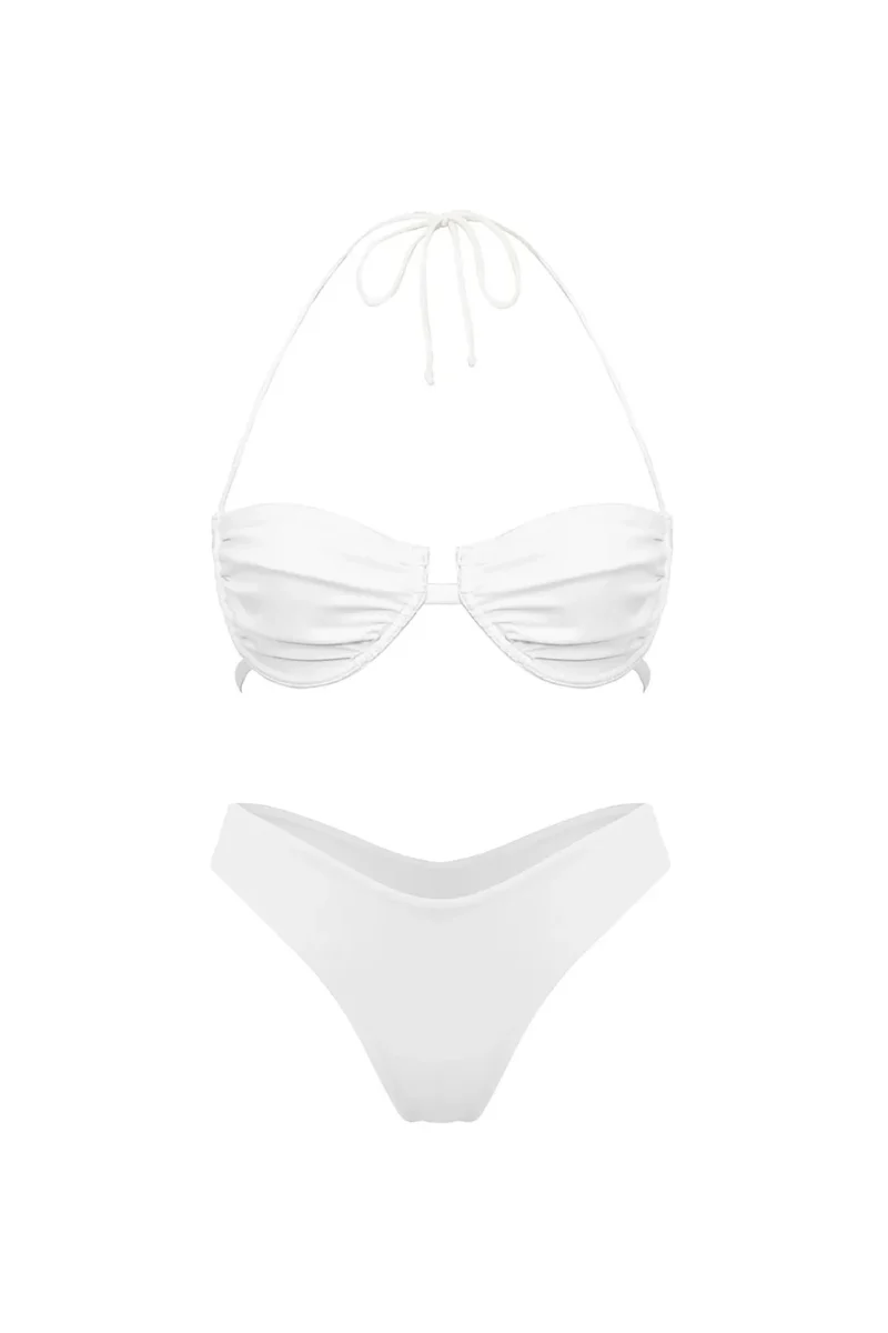 Biały zestaw bikini Amora - Image 3